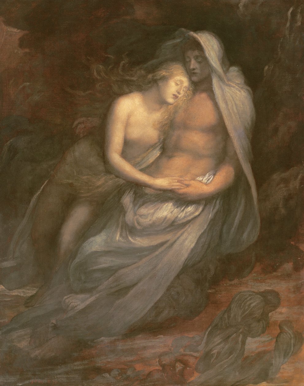 Paolo és Francesca alkotó: George Frederic Watts