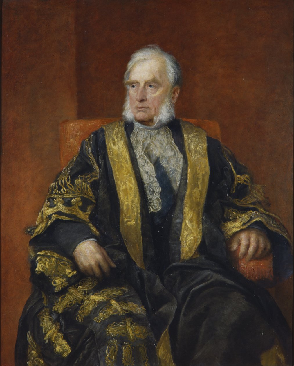 William Cavendish, Devonshire 7. hercege (olaj, vászon) alkotó: George Frederic Watts