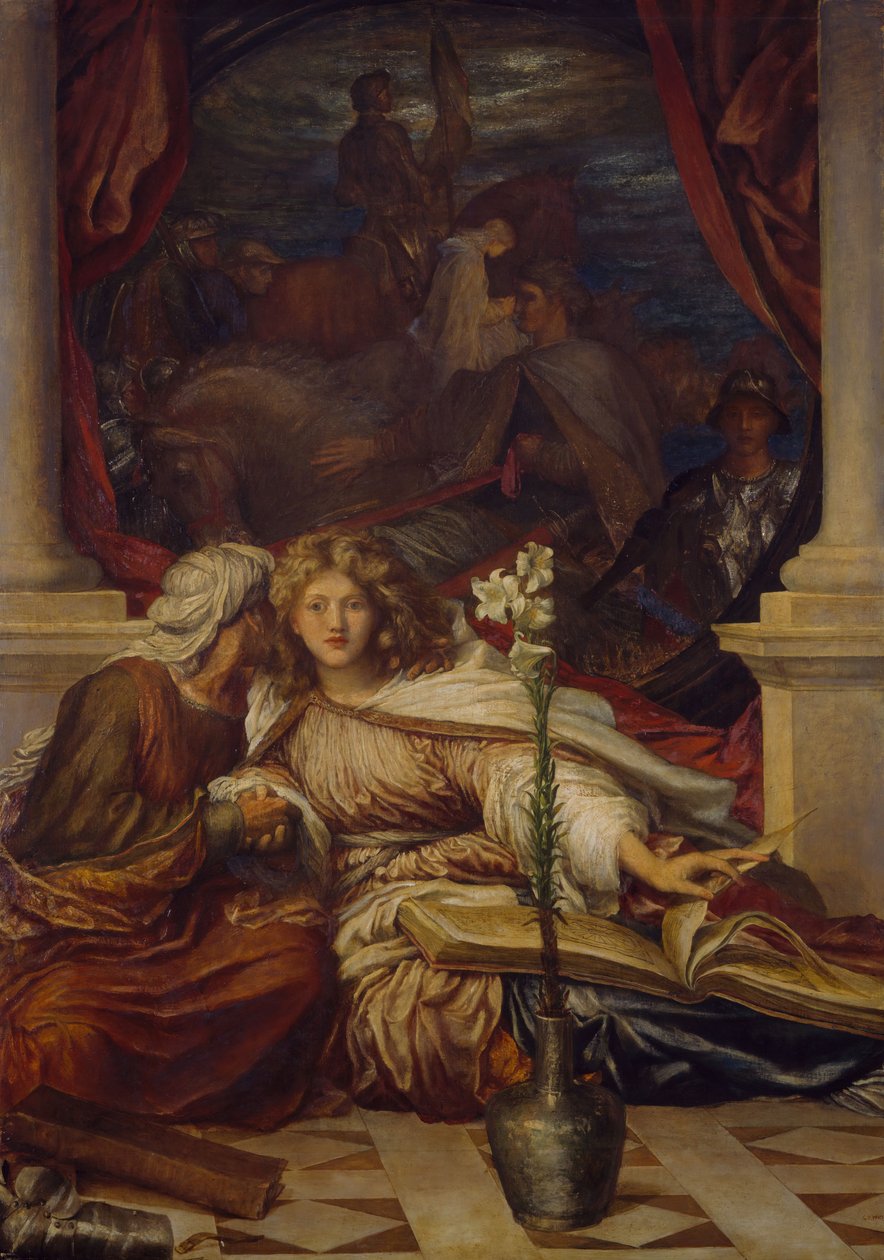 Britomart, 1877-78. alkotó: George Frederick Watts