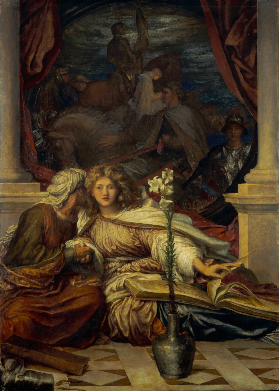 Britomart, 1877-78 alkotó: George Frederick Watts