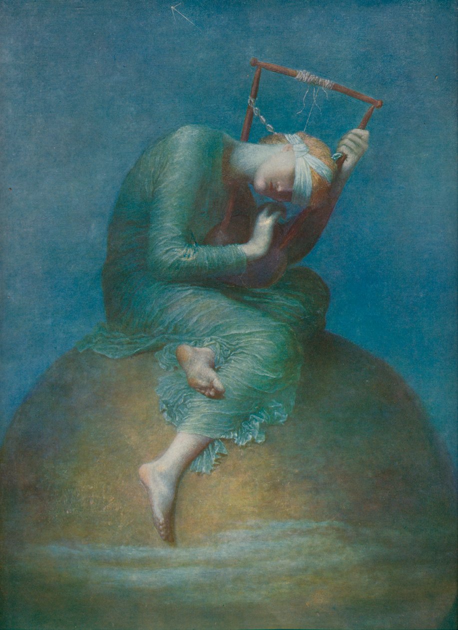 Remény, 1886, 1912 alkotó: George Frederick Watts
