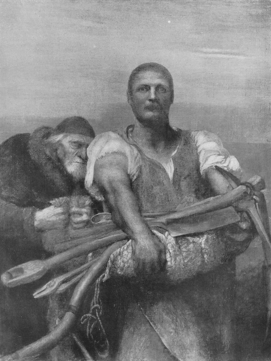 Ipar és kapzsiság, c1900, 1917 alkotó: George Frederick Watts