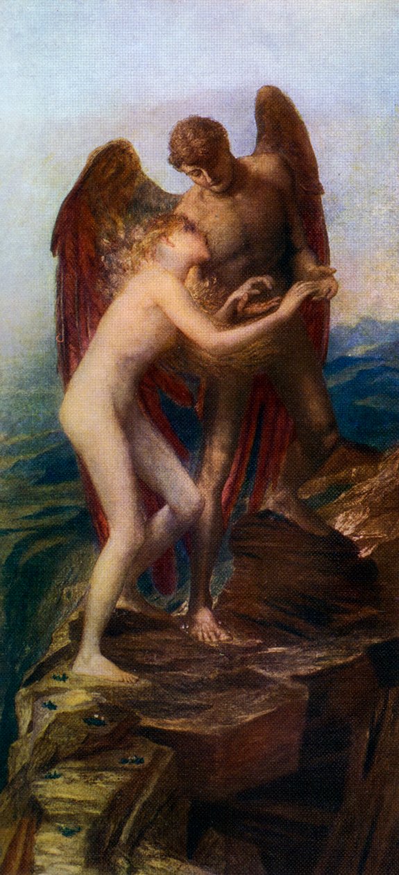 Szerelem és élet, 1893, 1912. alkotó: George Frederick Watts