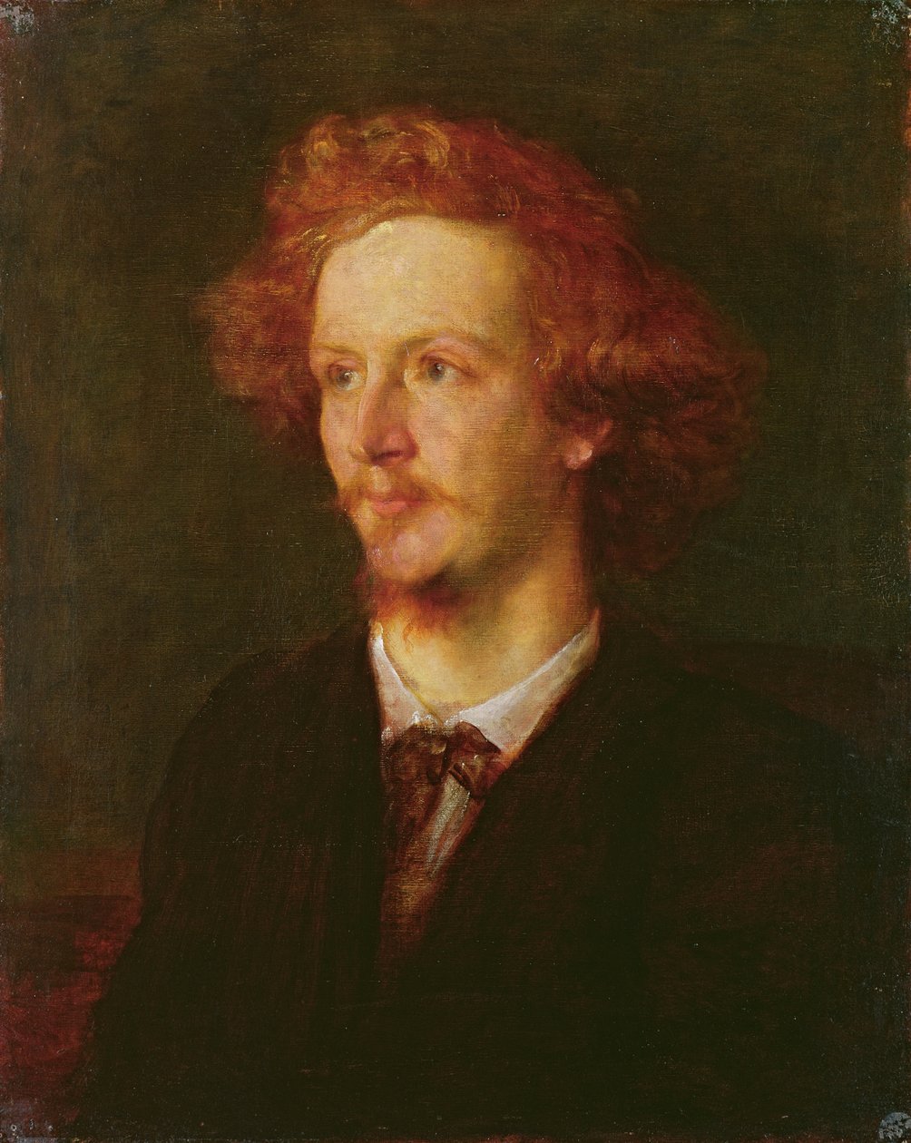Algernon Charles Swinburne (1837-1909) portréja 1867 alkotó: George Frederick Watts