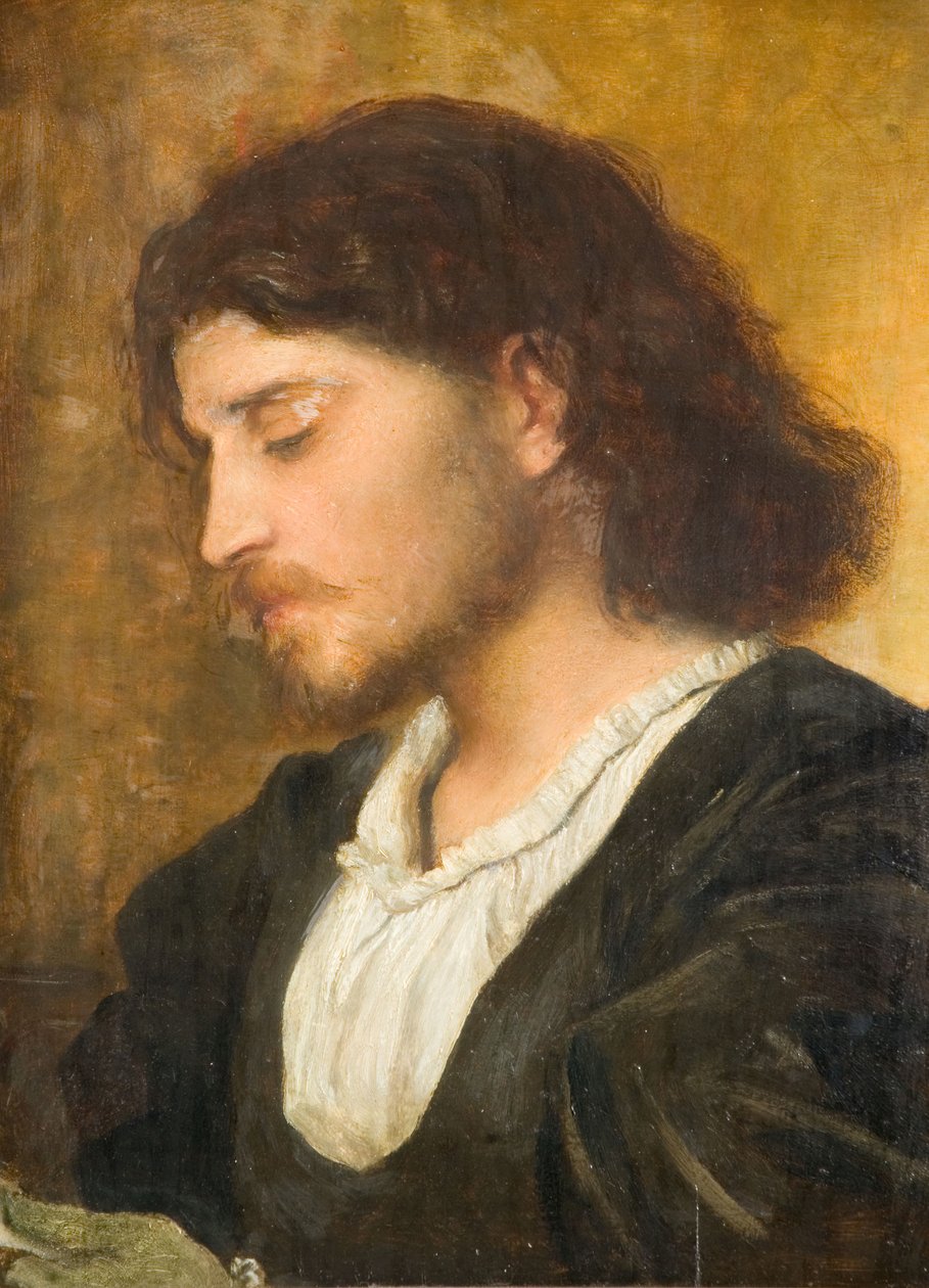 Tanulmány Gennaroról, egy velencei nemesről, 1840-1890. alkotó: George Frederick Watts