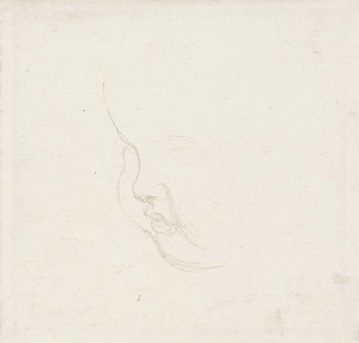 Tanulmány egy gyerek fejéhez, 1860 körül (grafit) alkotó: George Frederick Watts