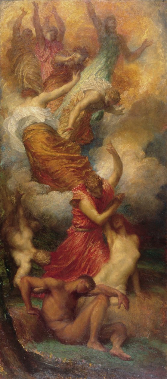 Éva teremtése, 1865-99 körül alkotó: George Frederick Watts