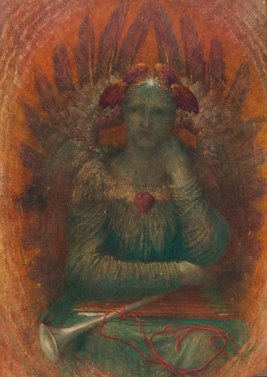 The Dweller in the Innermost, 1885, 1912 alkotó: George Frederick Watts