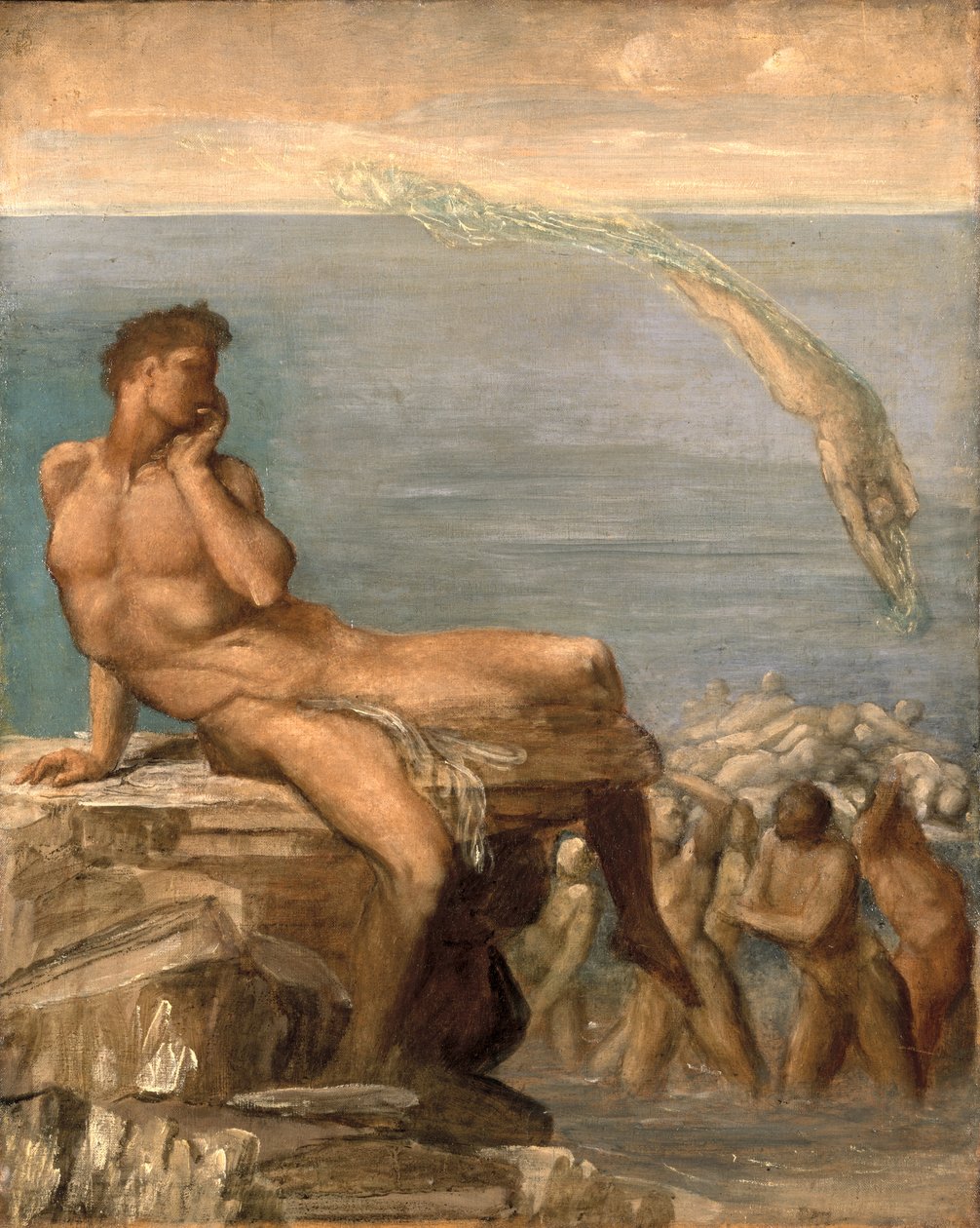 A görög költészet géniusza, 1878 alkotó: George Frederick Watts