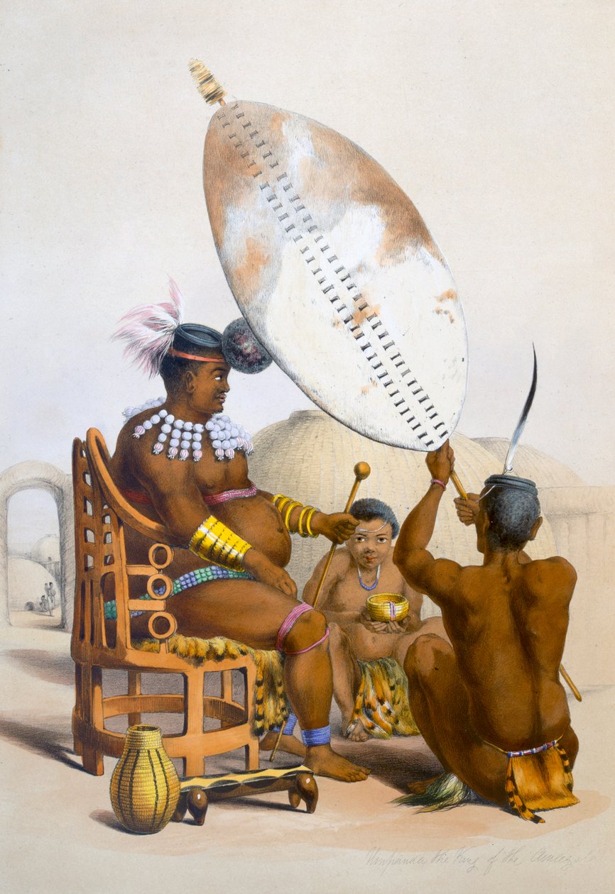 Umpanda, az egek királya, 1849 alkotó: George French Angas