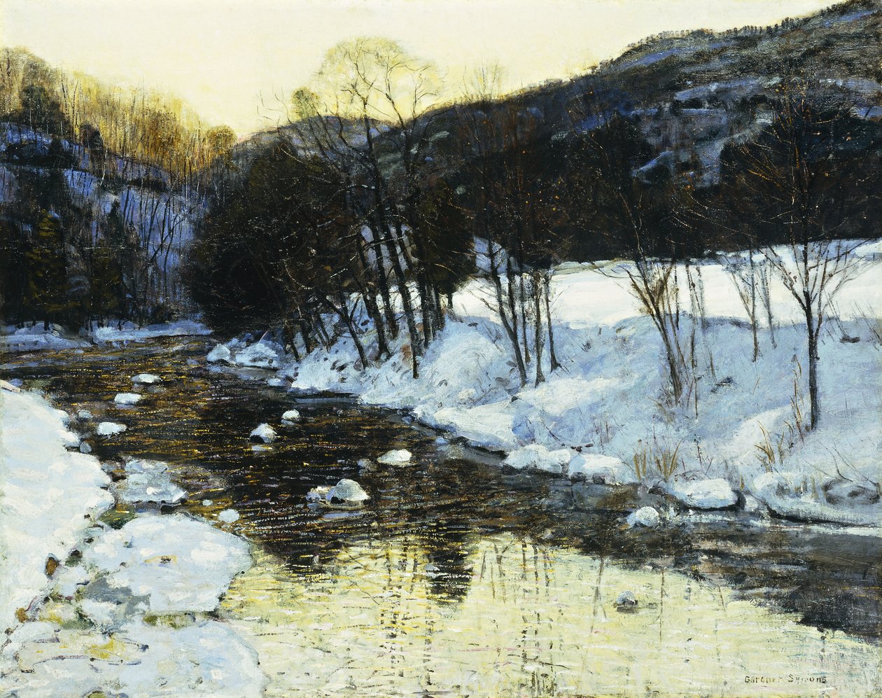 Alkonyat paletta alkotó: George Gardner Symons