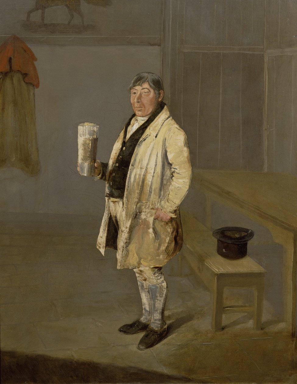 Egy kocsis portréja a yorkshire-i Bramham Parkból, William Fox néven, 1822 körül (olaj, vászon) alkotó: George Garrard