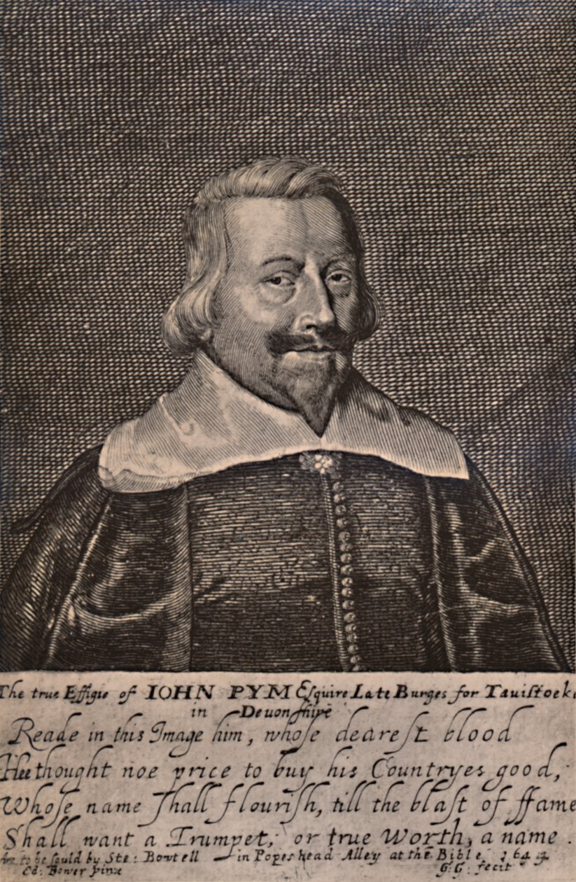 John Pym, angol parlamenti politikus, 1644 1894 alkotó: George Glover