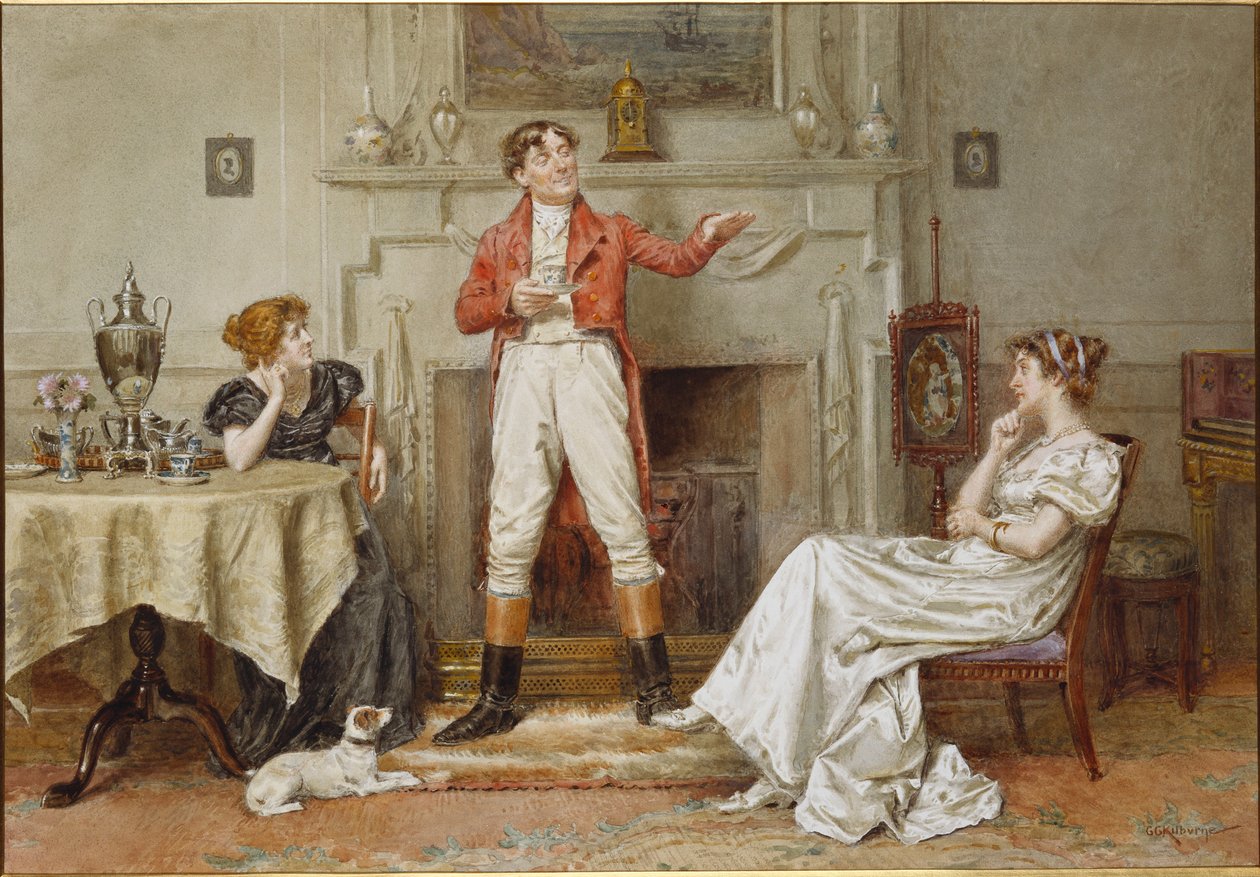 Egy jó történet alkotó: George Goodwin Kilburne