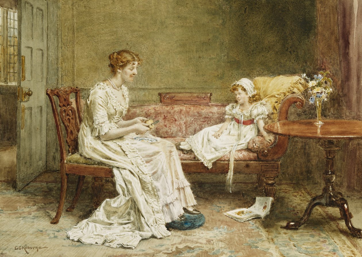 Képzelt betegség, alkotó: George Goodwin Kilburne