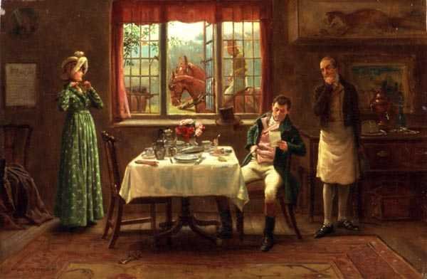 Az indulás alkotó: George Goodwin Kilburne