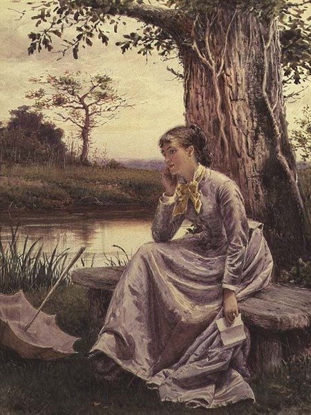 A levél alkotó: George Goodwin Kilburne