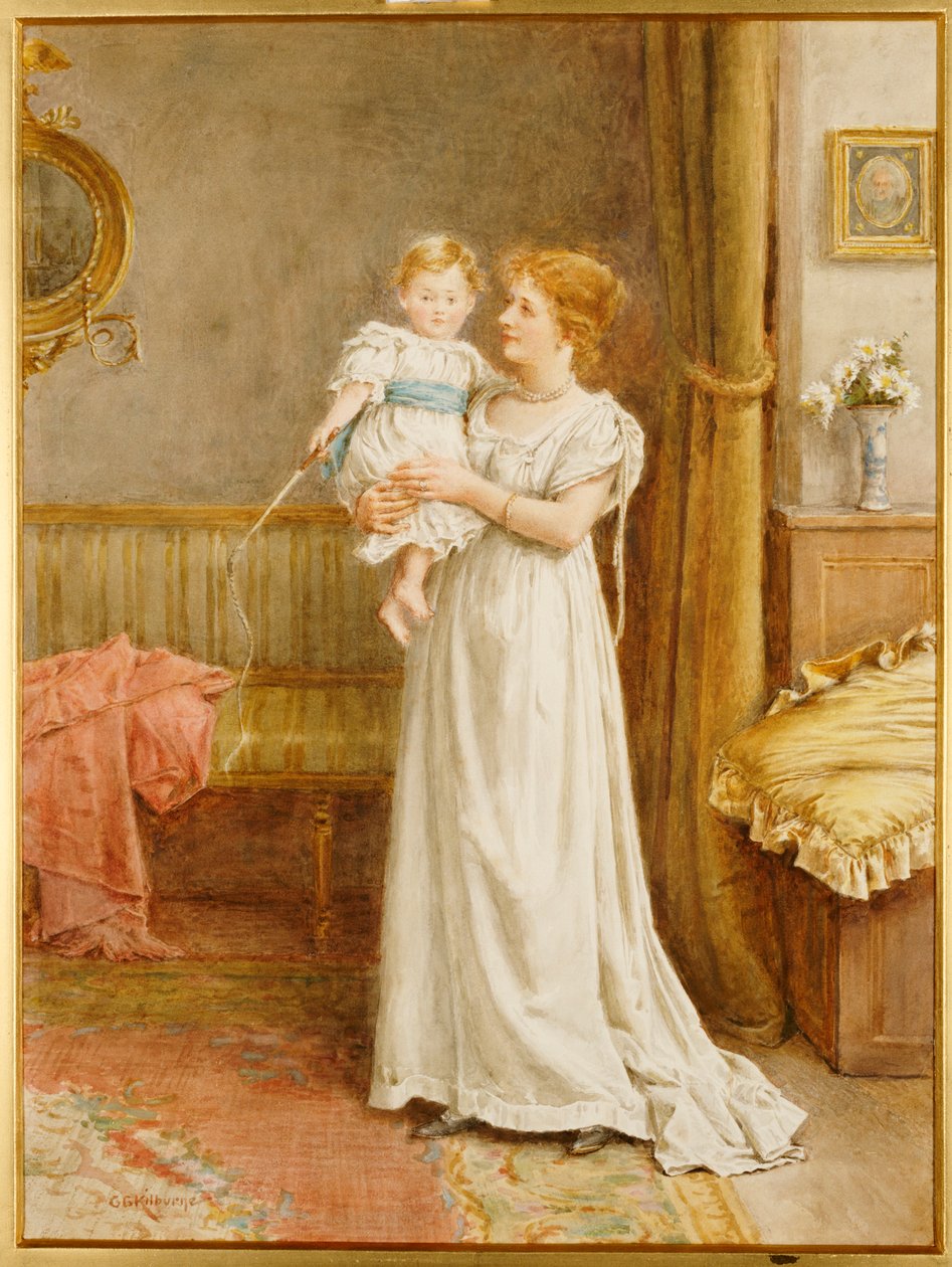 A ház ura alkotó: George Goodwin Kilburne