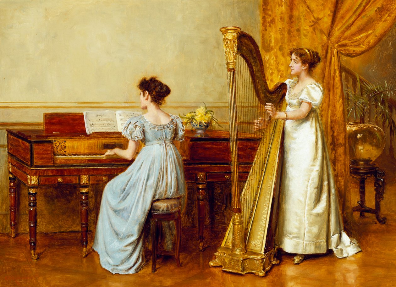 A Zeneterem alkotó: George Goodwin Kilburne