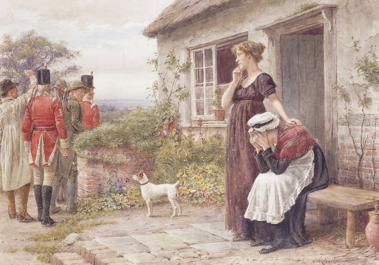 A sajtóbanda, alkotó: George Goodwin Kilburne