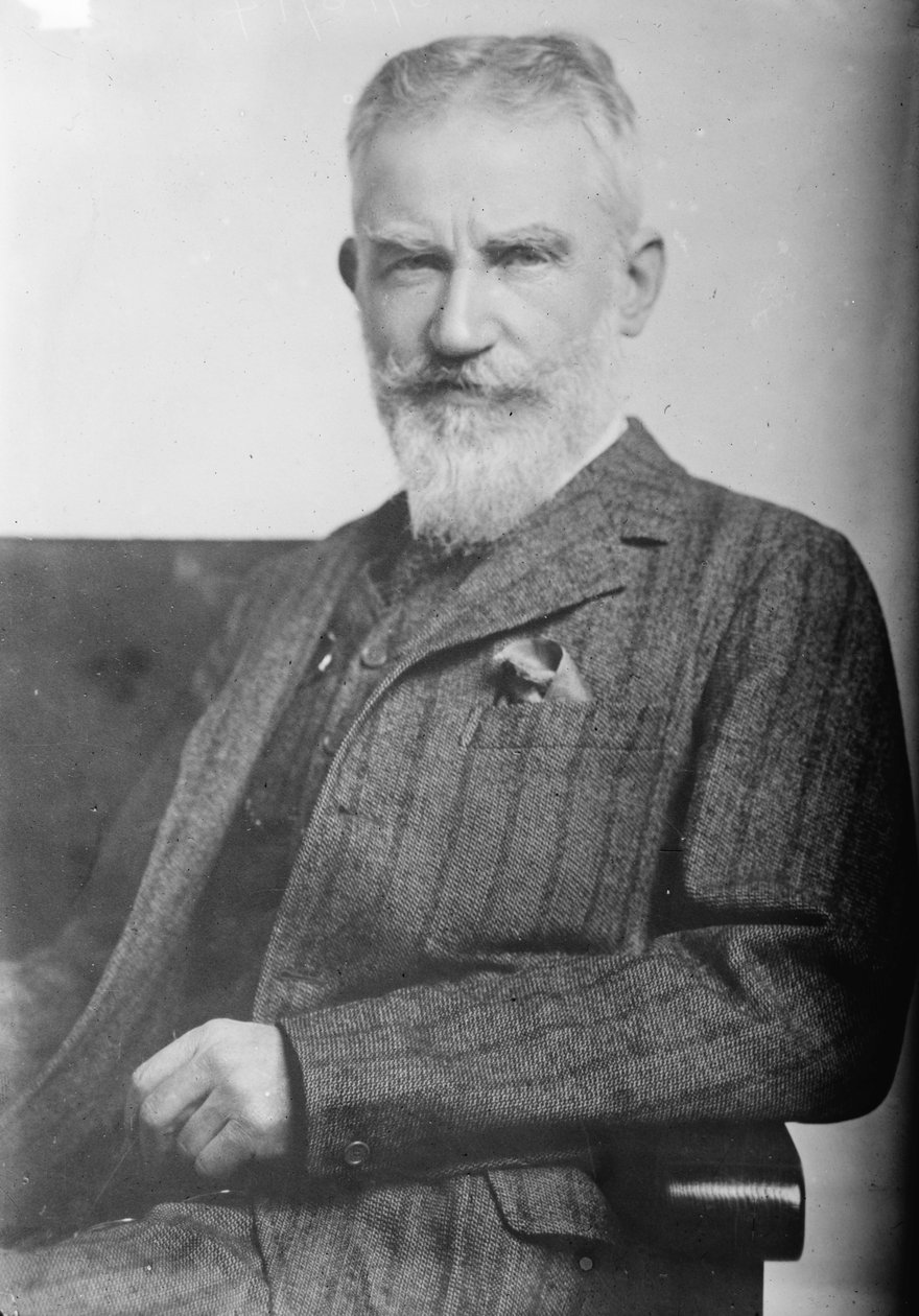 George Bernard Shaw, 1914 alkotó: George Grantham Bain