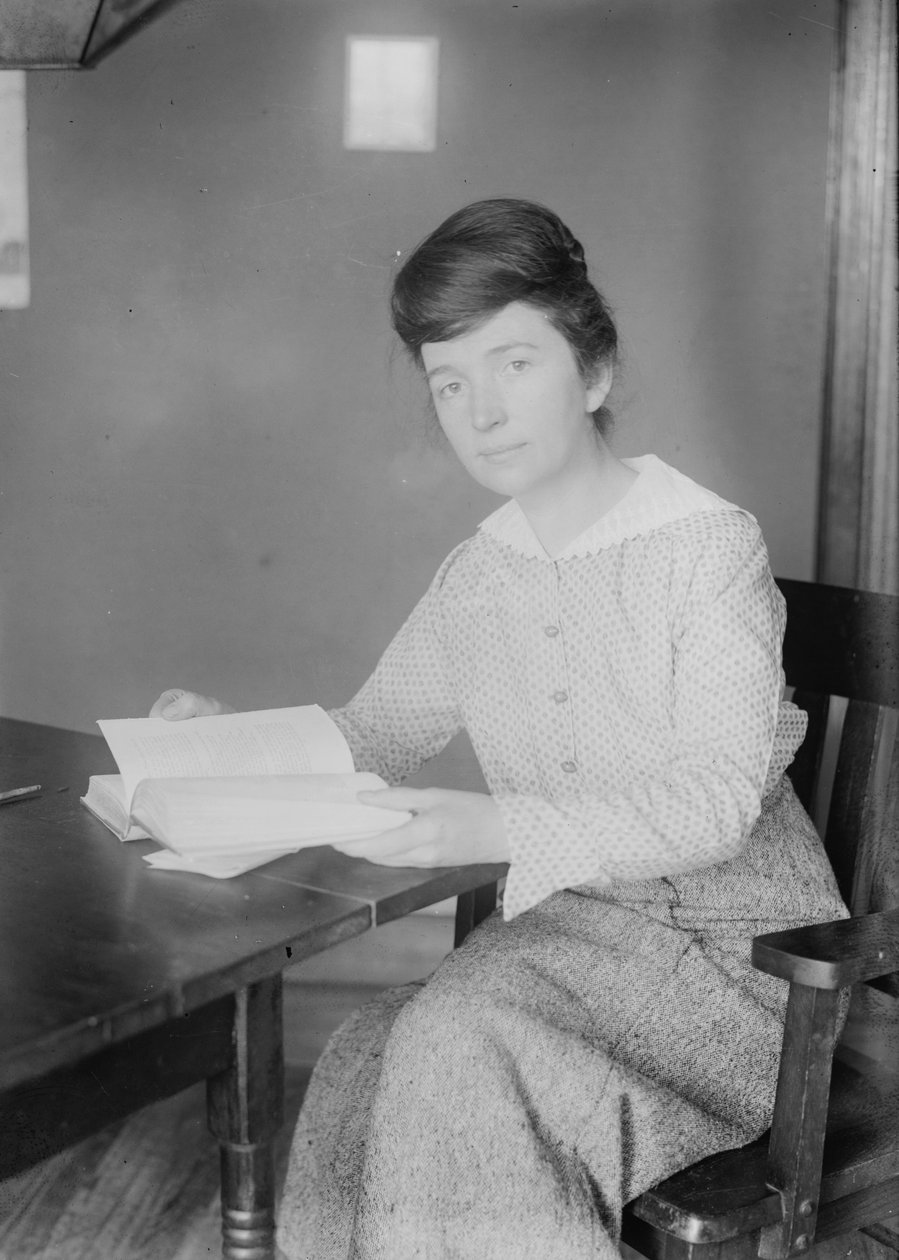 Margaret Sanger, 1916 körül alkotó: George Grantham Bain