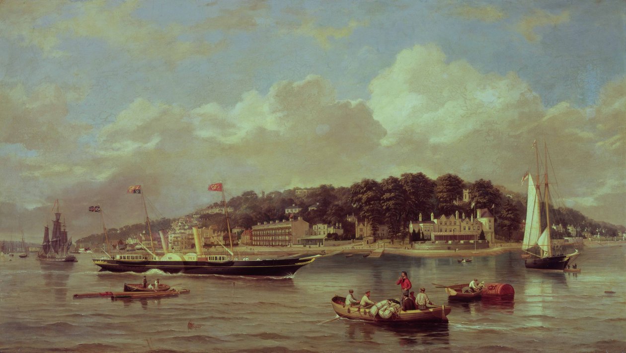 H.M. "Victoria" jacht, 1880 alkotó: George Gregory