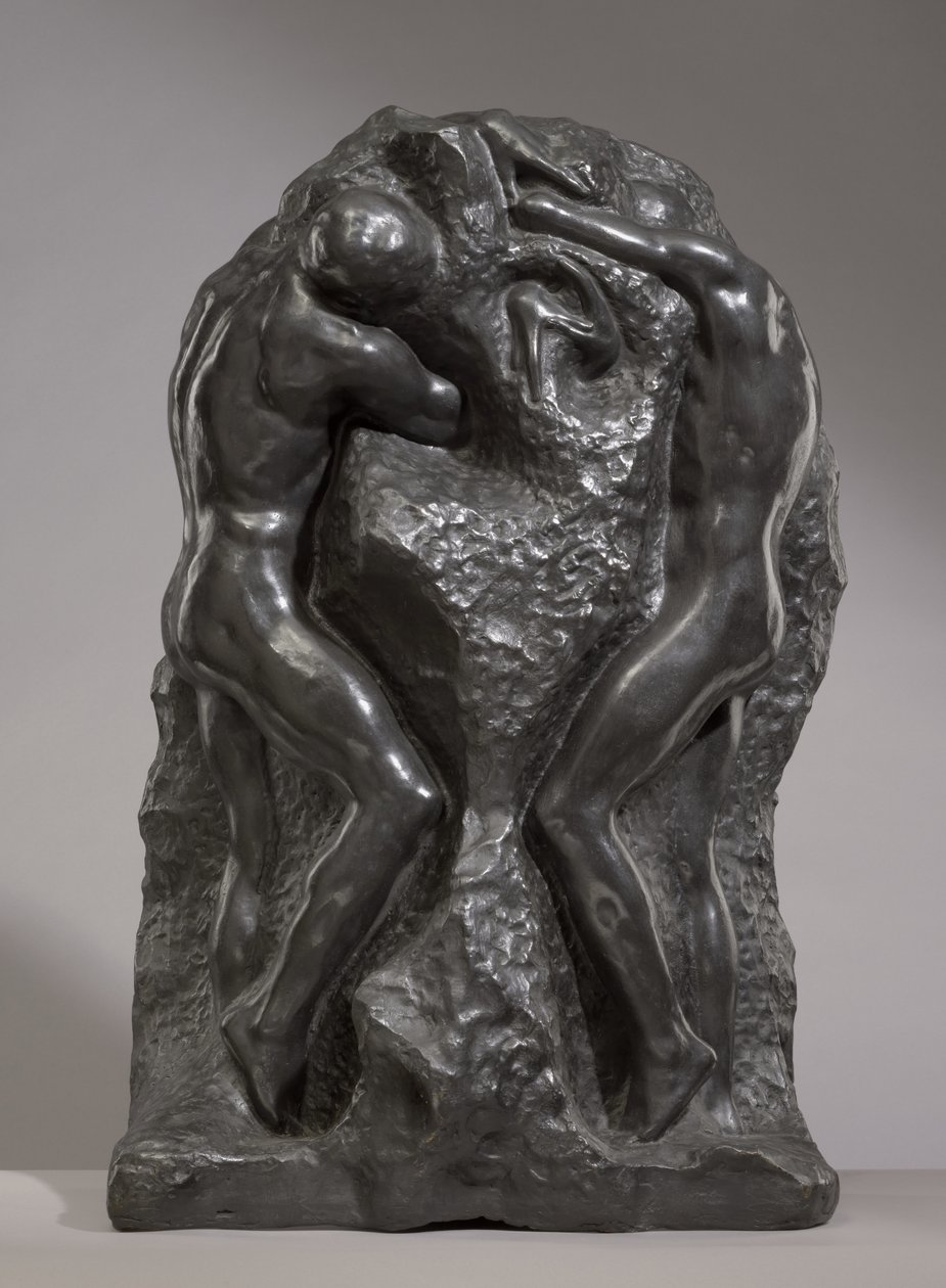 Testvéri szerelem, minta 1886-87 (bronz) alkotó: George Grey Barnard
