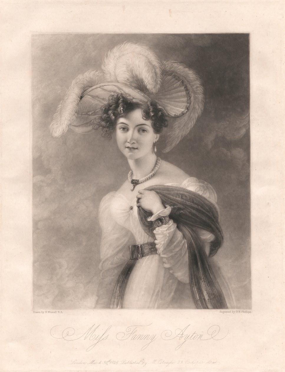 Miss Fanny Ayton alkotó: George H. Phillips