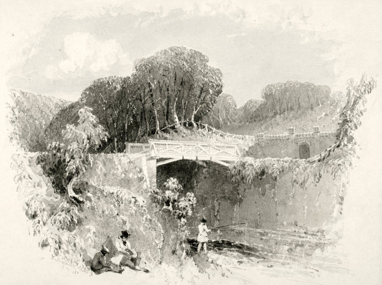 A Goathland-völgy bejárata alkotó: George Haydock Dodgson