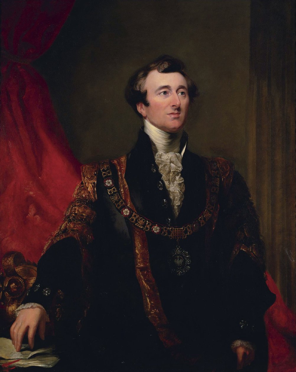 John Jonson, London főpolgármestere 1845-ben George Hayter által alkotó: George Hayter