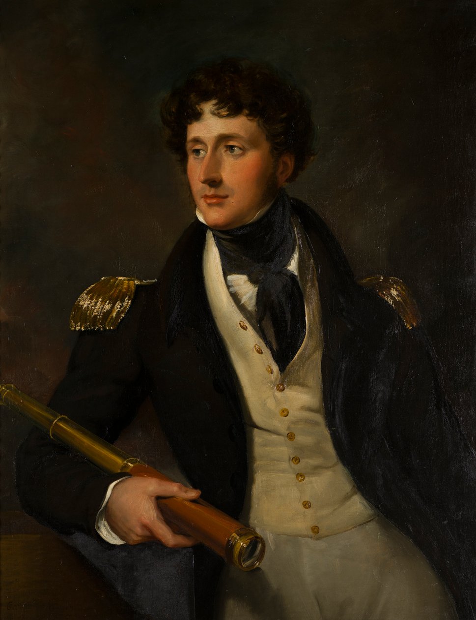 Honkapitány portréja. Charles Bridgeman (1791-1860), 1810-50 körül (olaj, vászon) alkotó: George Hayter