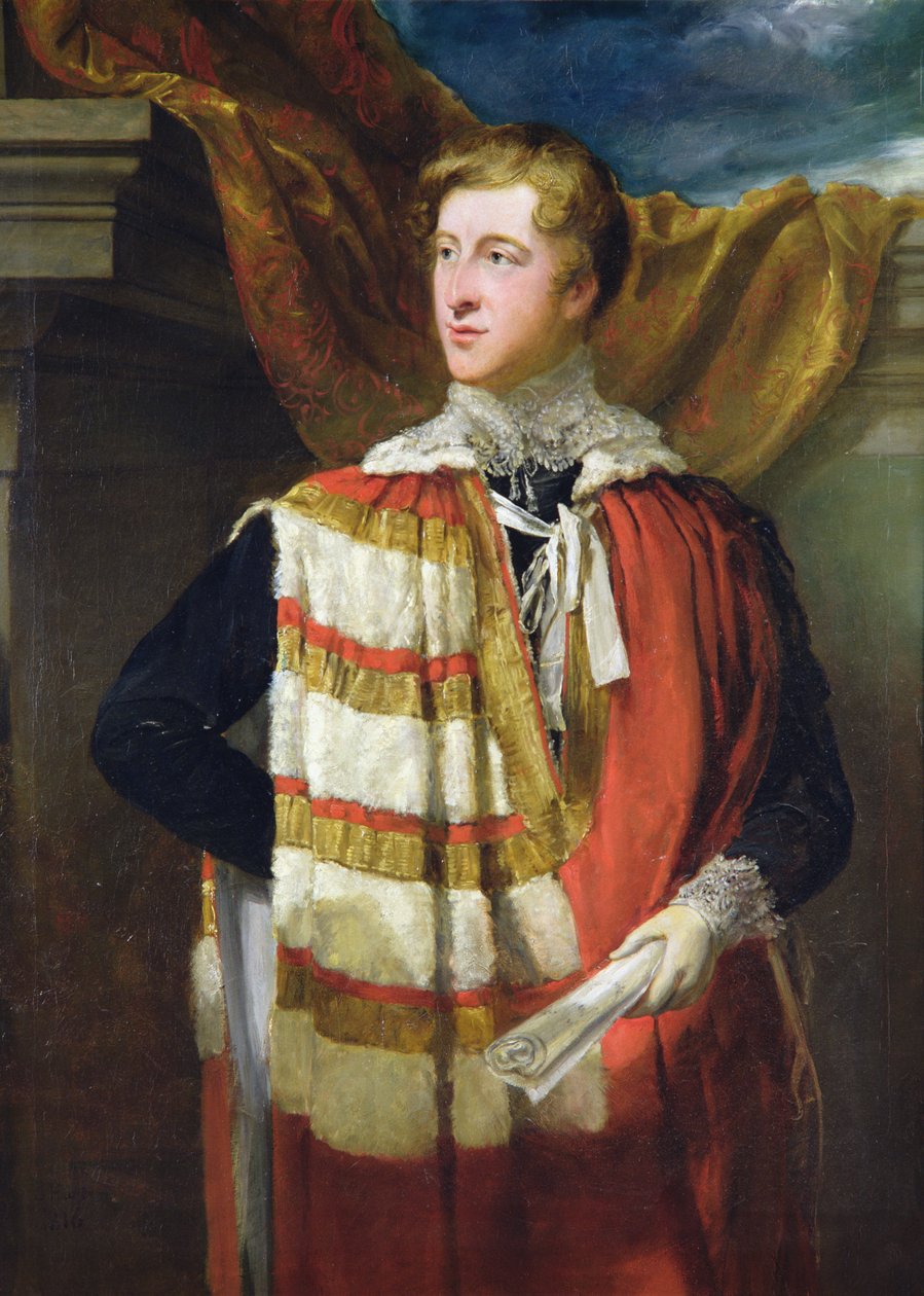 William Spencer Cavendish, Devonshire 6. hercegének portréja, 1822-86 körül (olaj, vászon) alkotó: George Hayter