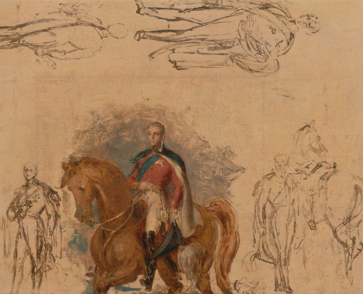 Tanulmányok Wellington hercegének alkotó: George Hayter
