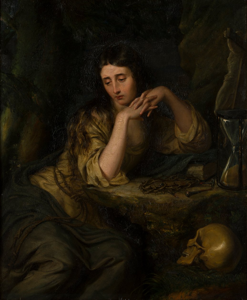 A bűnbánó Magdolna, 1812-71 körül (olaj, tábla) alkotó: George Hayter