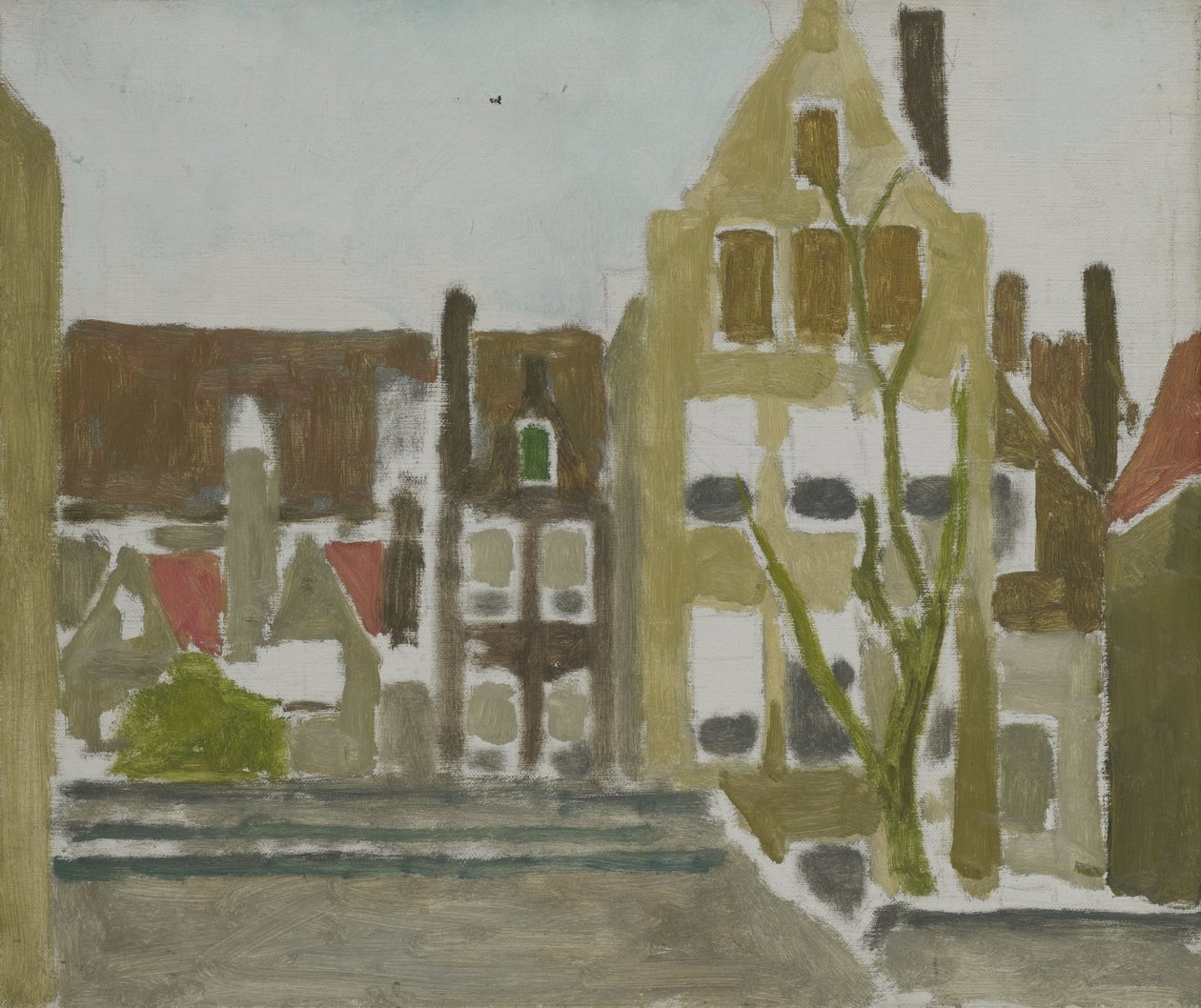 Házak csoportja alkotó: George Hendrik Breitner