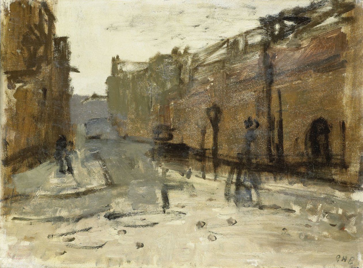 Az állás Rotterdamban alkotó: George Hendrik Breitner