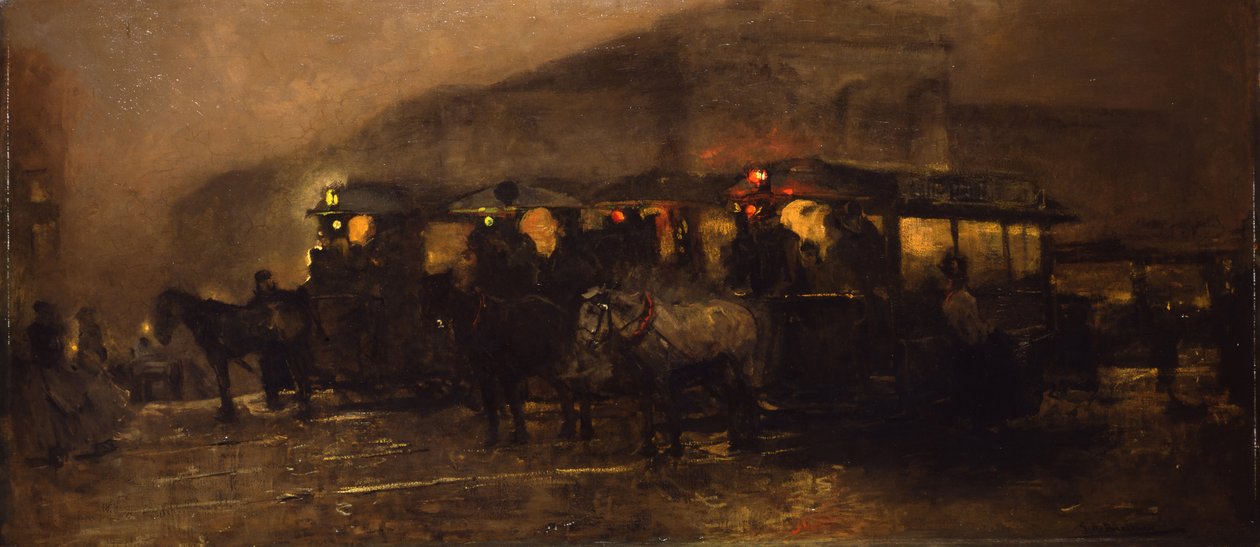 Este a téren alkotó: George Hendrik Breitner