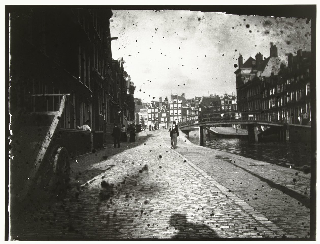 Kilátás az amszterdami Looiersgrachtra alkotó: George Hendrik Breitner