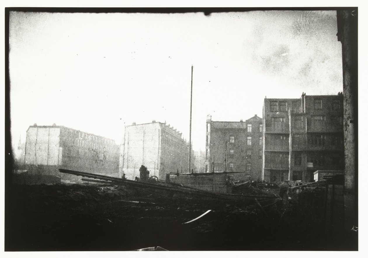 Új építkezés a Jacob van Lennep-csatorna mentén Amszterdamban alkotó: George Hendrik Breitner