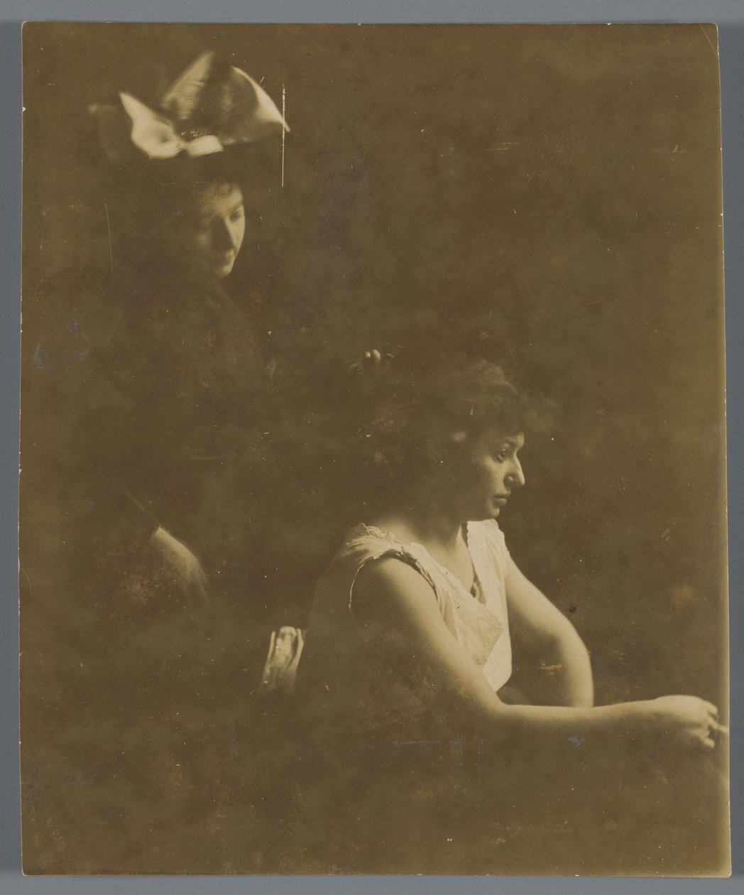 Marie és Lise Jordan portréja alkotó: George Hendrik Breitner