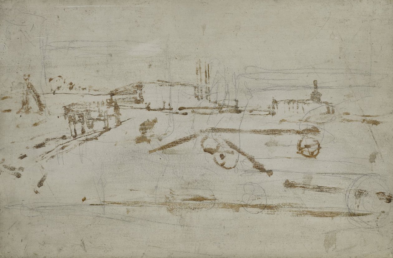 Egy város széle alkotó: George Hendrik Breitner