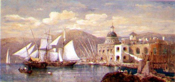 Adriai-tenger partja alkotó: George Henry Andrews