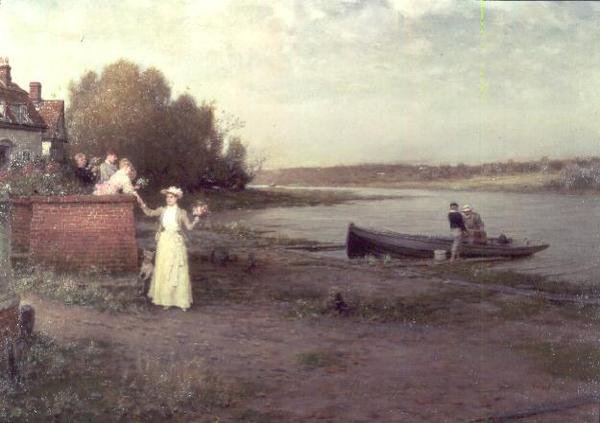 Még néhány kedves búcsú, 1890 alkotó: George Henry Boughton