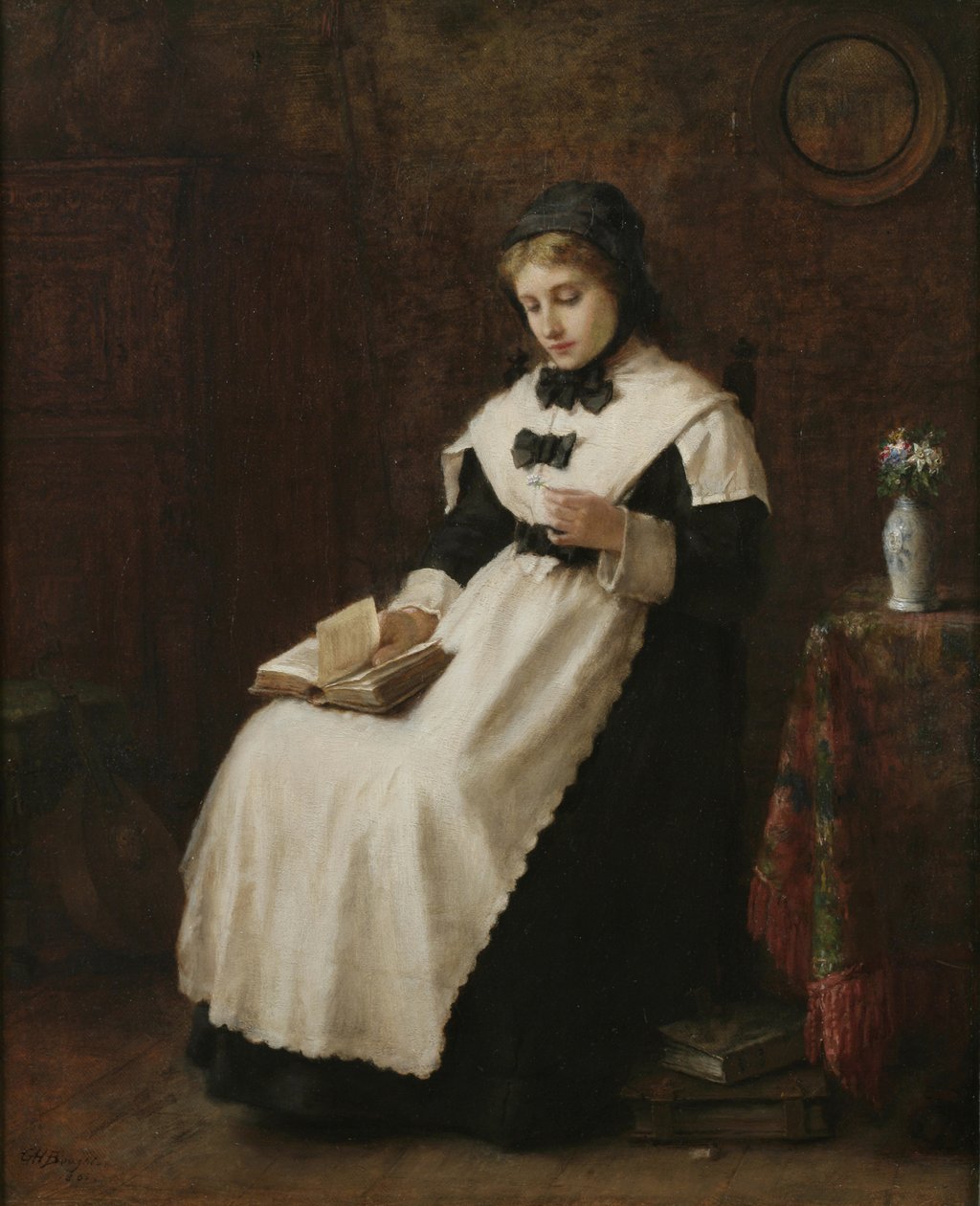 Vándor gondolatok, 1865 alkotó: George Henry Boughton
