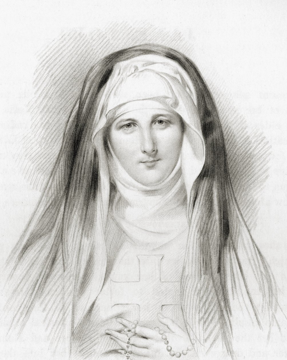 Jane Porter, metszett J. Thomson, a National Portrait Gallery V. kötetéből, megjelent 1835 körül alkotó: George Henry Harlow