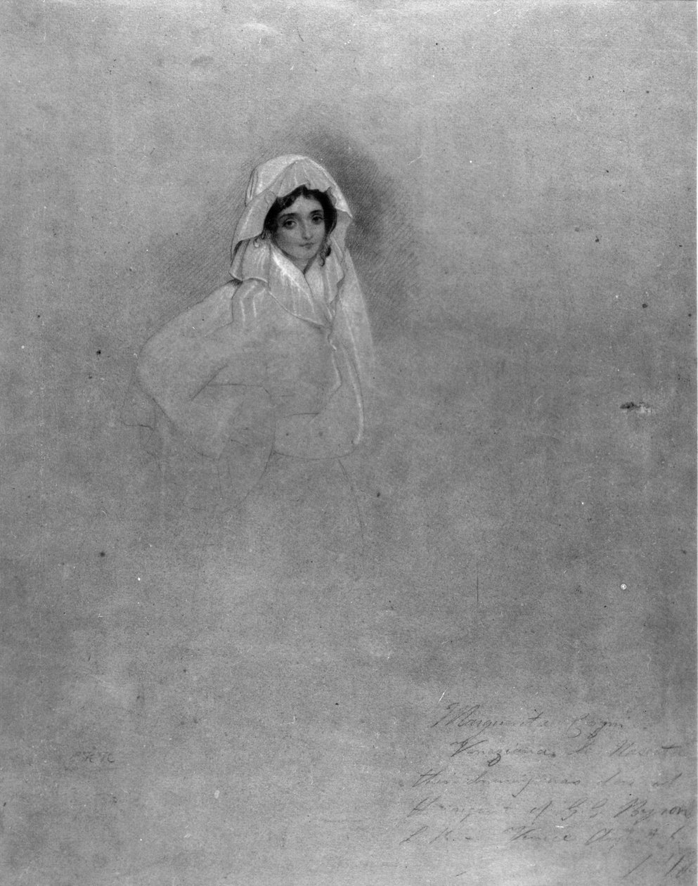 Margarita Cogni, 1818 (pasztell, papír) alkotó: George Henry Harlow
