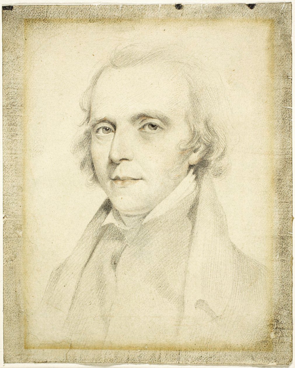 John Flaxman portréja, R.A. alkotó: George Henry Harlow