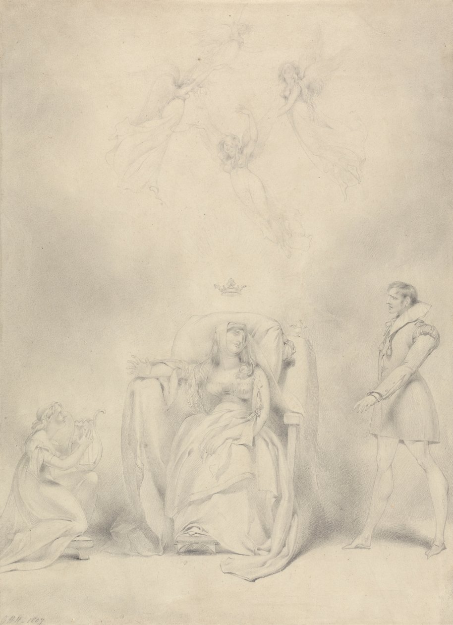 Katalin királynő álma alkotó: George Henry Harlow
