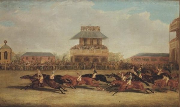 "Rockingham" legyőzte "Mussulman" és "Belsazár" alkotó: George Henry Laporte